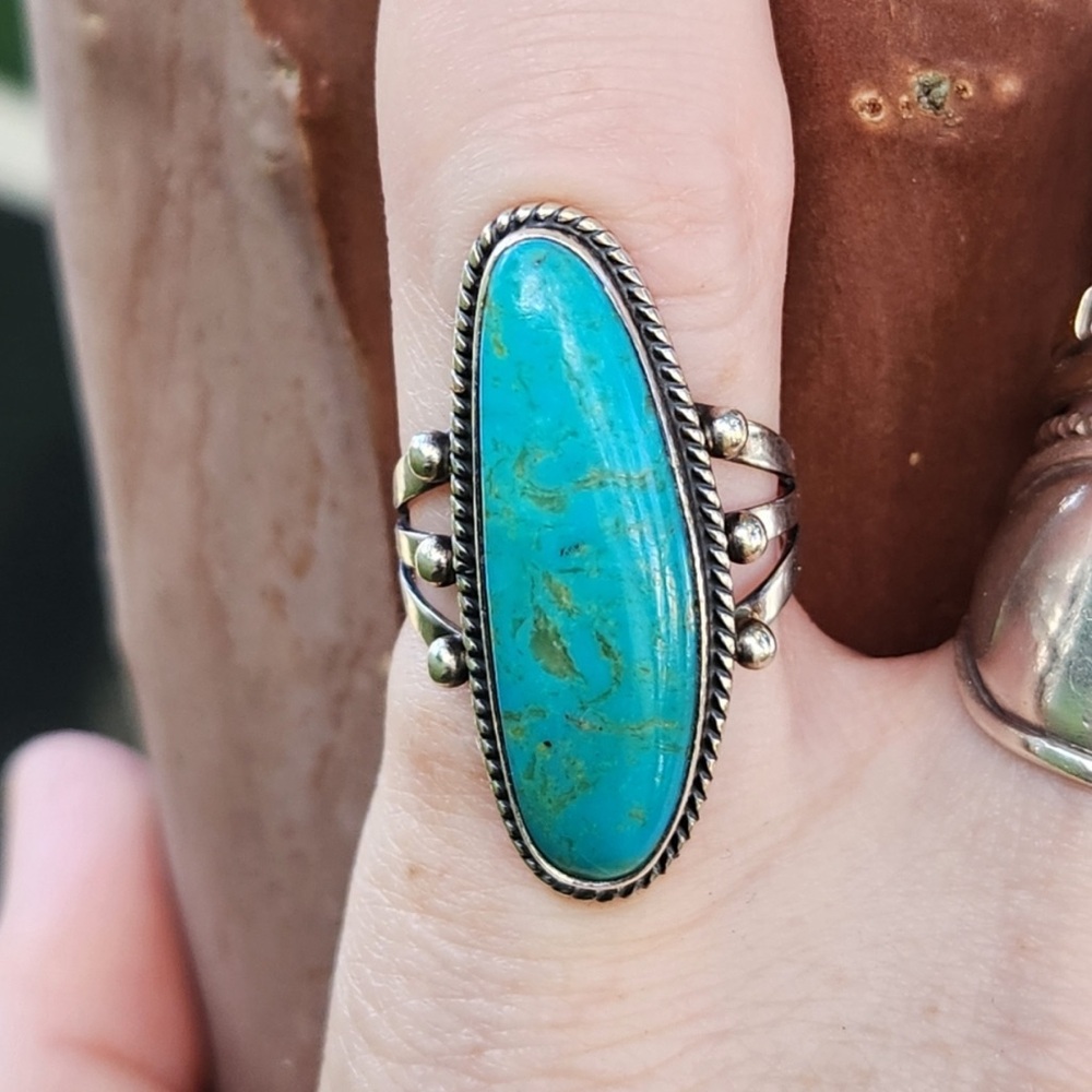 Authentic turquoise ring
